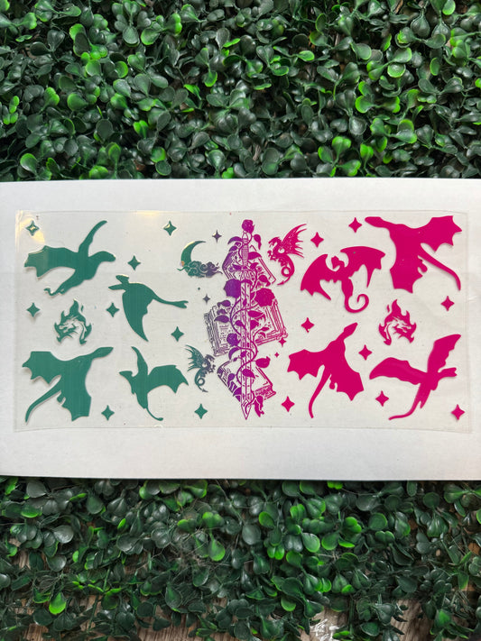 Fourth wing dragon wrap