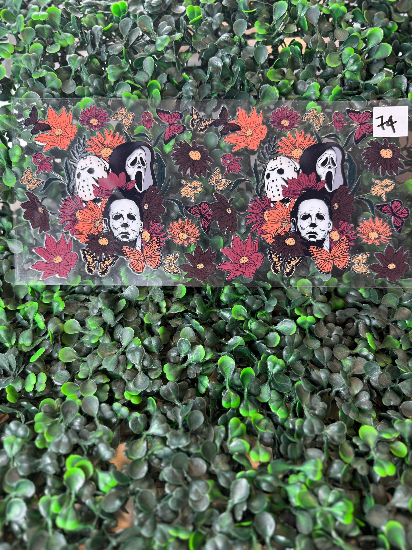 Ghost Face horror gang Decal