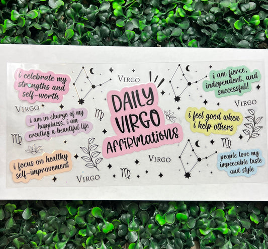 Virgo affirmation wrap