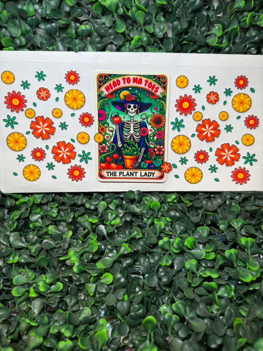 The plant lady Decal