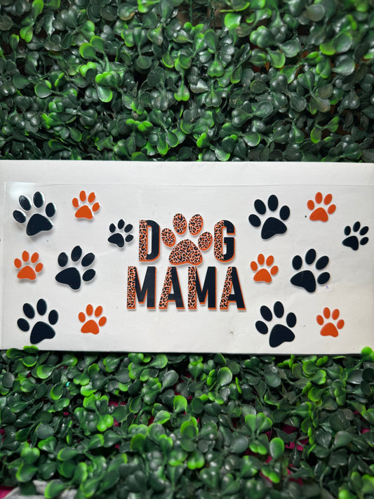 Cheetah Dog Mama Decal