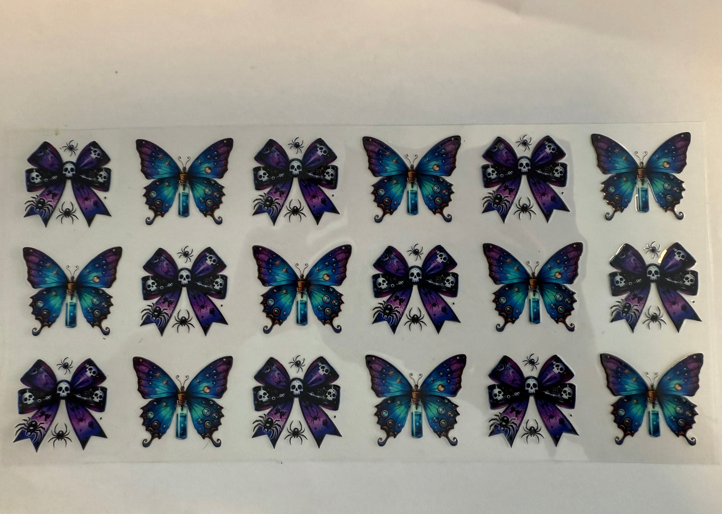 Butterfly and bow wrap