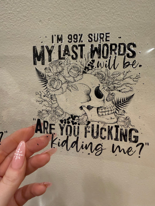 I’m 99% sure decal