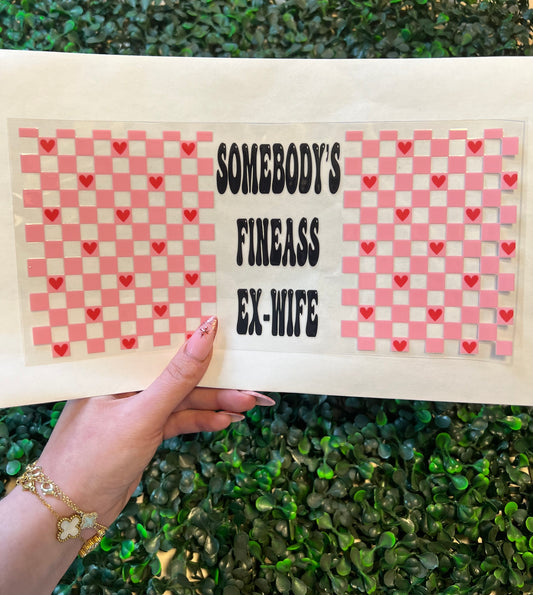 Somebody's fineass wife Decal