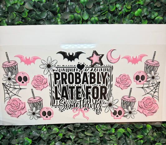 Probably later for something bats skulls wrap