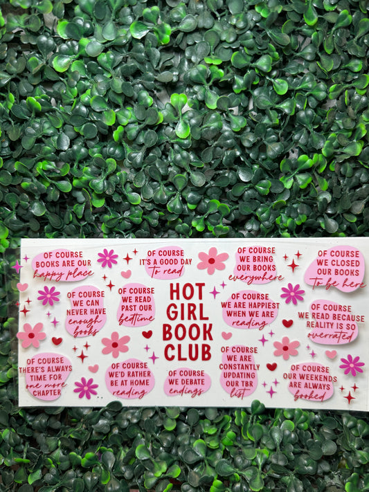 Hot girl book club wrap