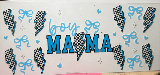 Boy Mama Coquette Checkered Wrap