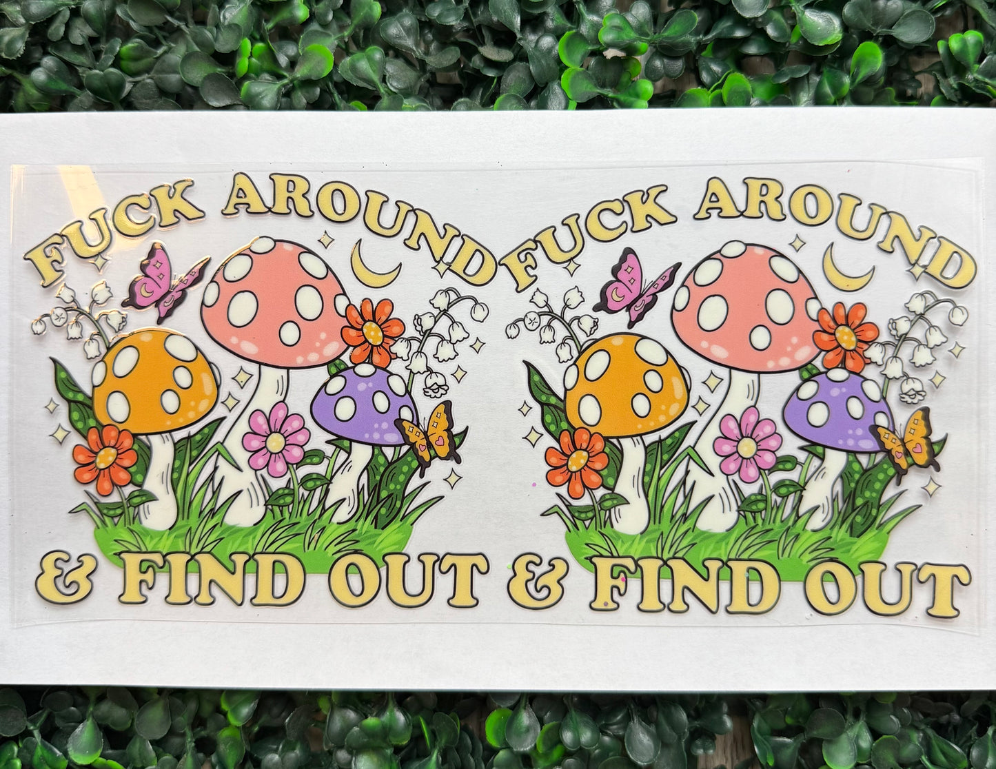 Fuck around mushrooms