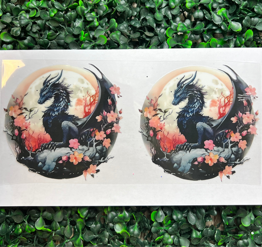 Dragon Flowers 2 wrap