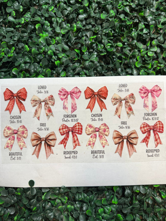 Faith Bows wrap