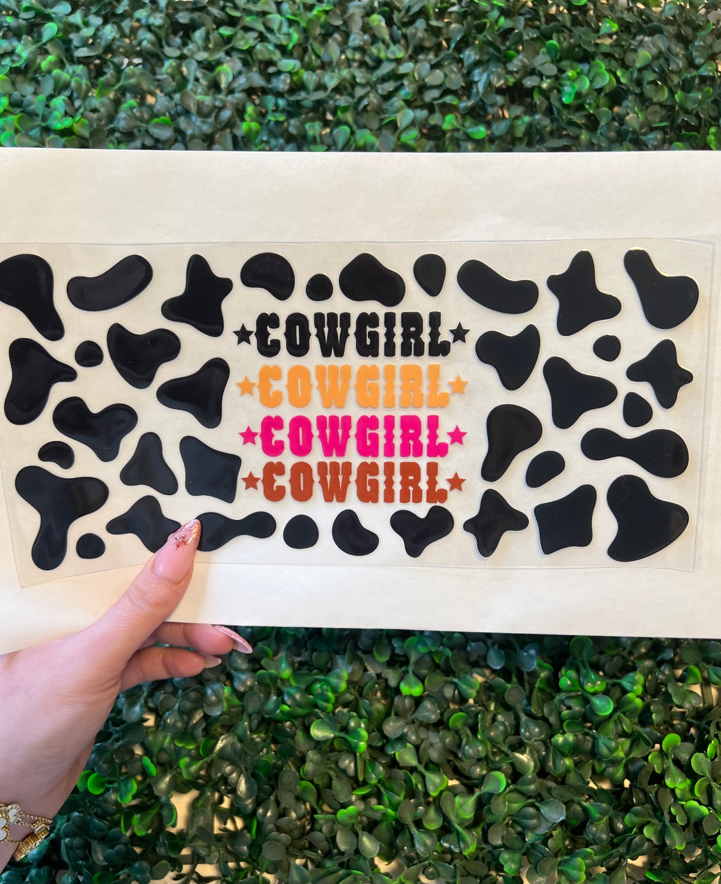 Cowgirls Western Decal