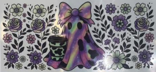 Cutie ghost unicorn flower wrap