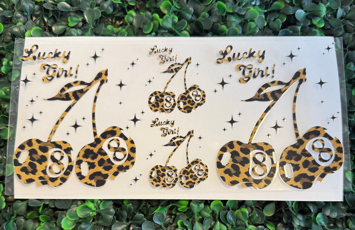Lucky girl cheetah cherries