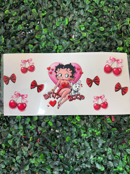 Betty boop cherry bow wrap
