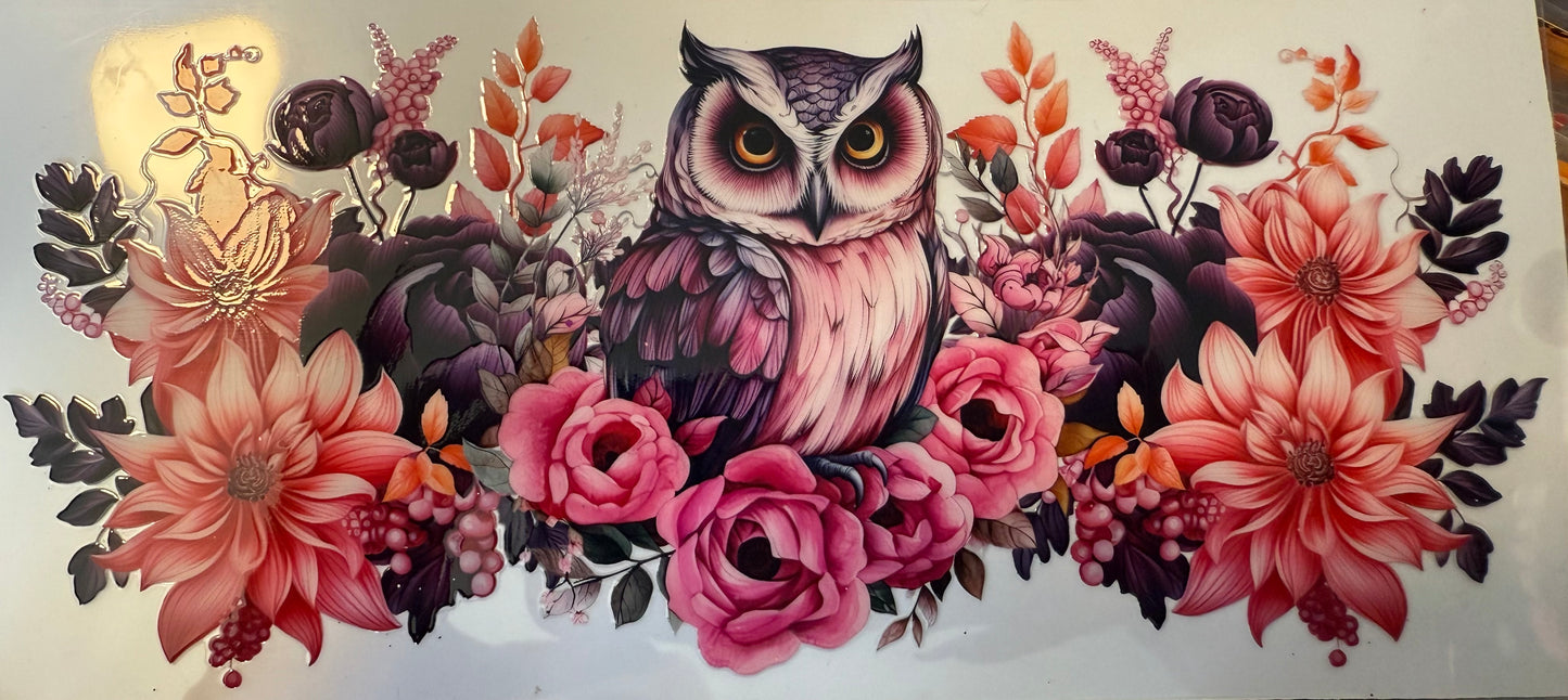 Owl flowers wrap