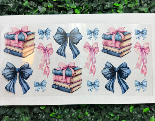 Books bows wrap