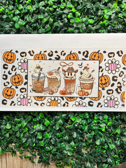 Western Coffee Ghosts Halloween