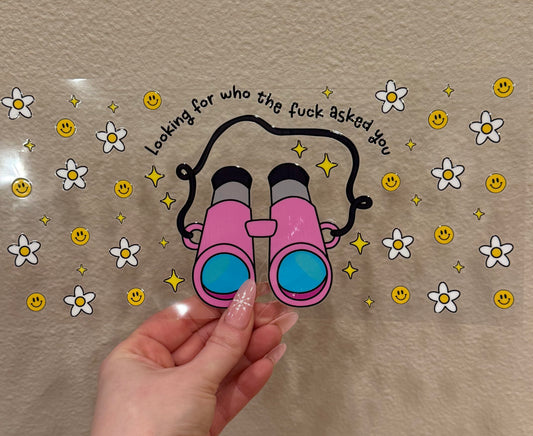 Looking for who the fuck asked you smiley face