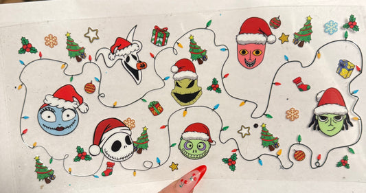 Nightmare Christmas lights wrap