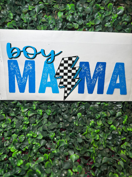 Boy Mama Decal