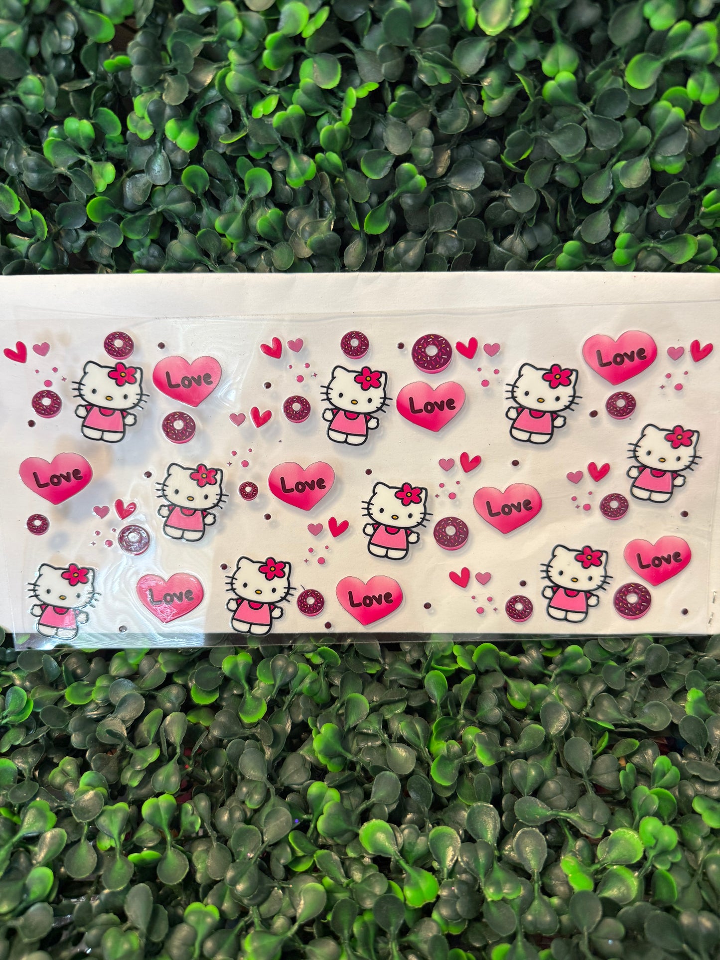 Hello Kitty Hearts Decal