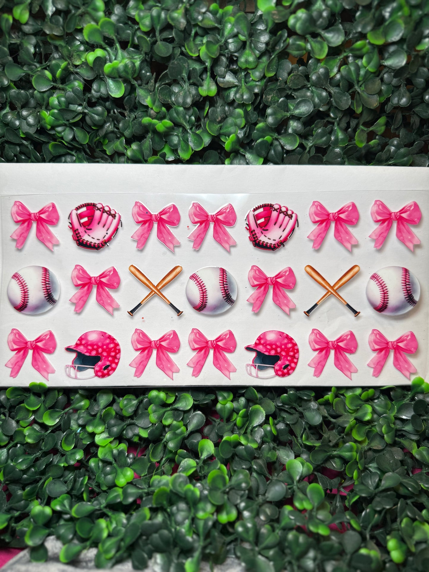 Softball decal