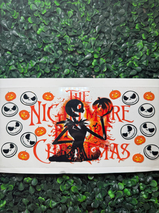 Nightmare Jack Halloween wrap