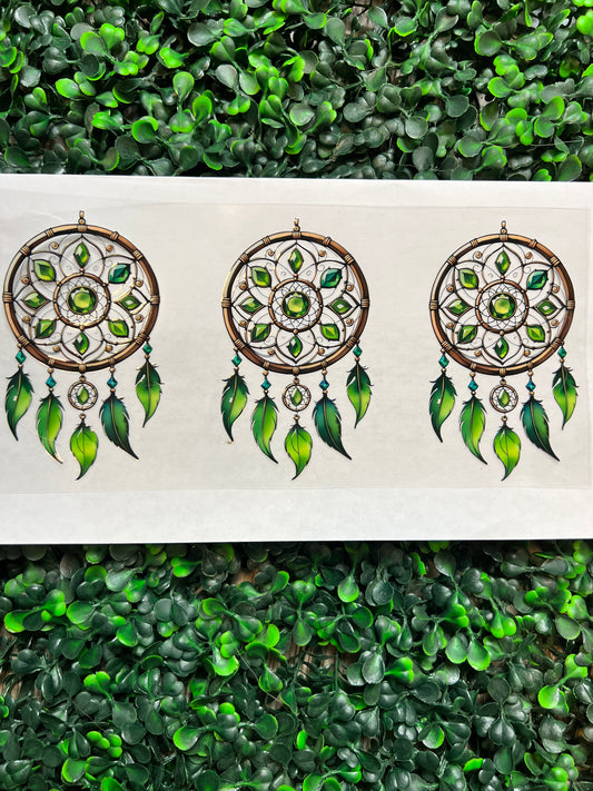 Green dream catcher wrap