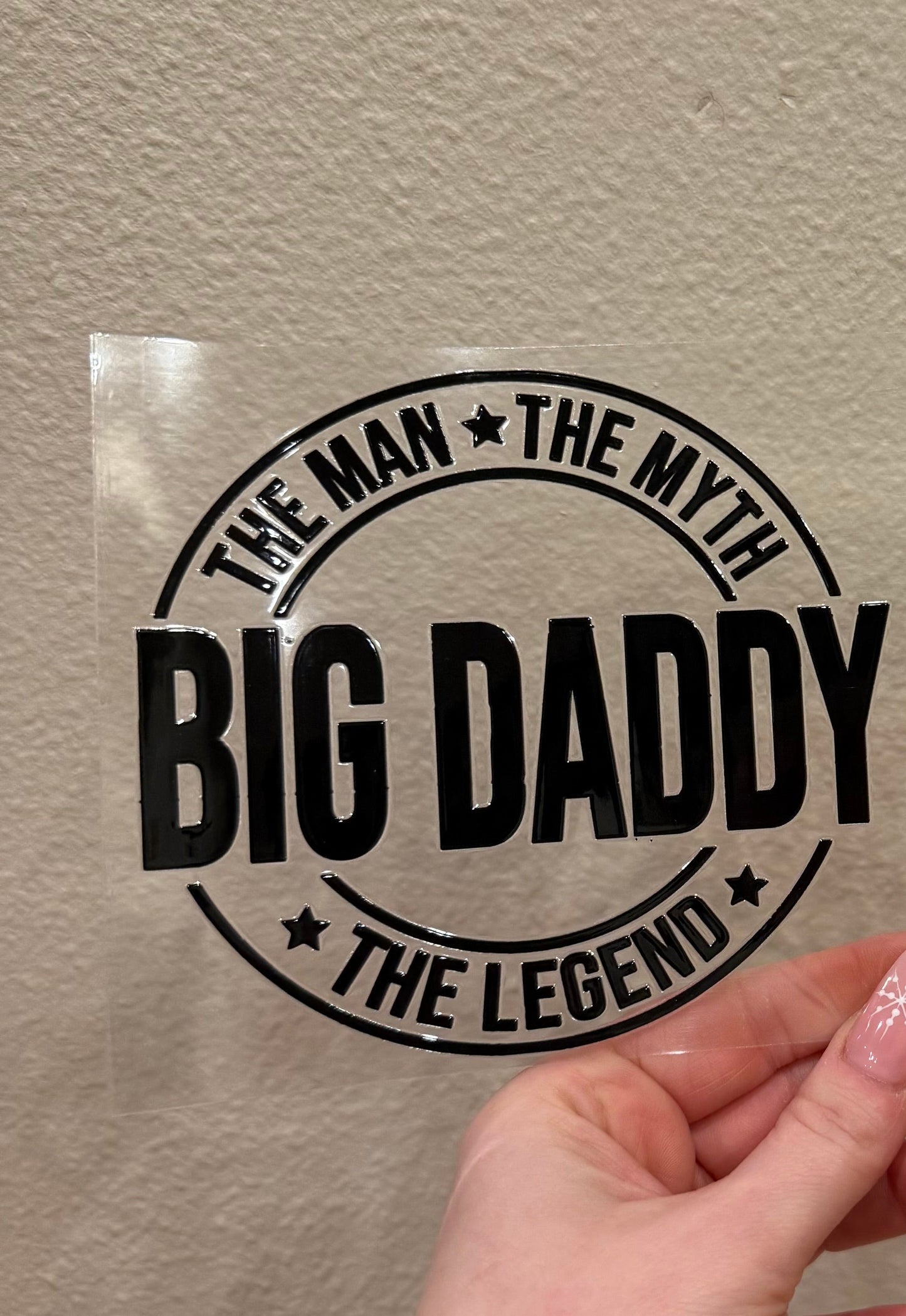Big daddy decal
