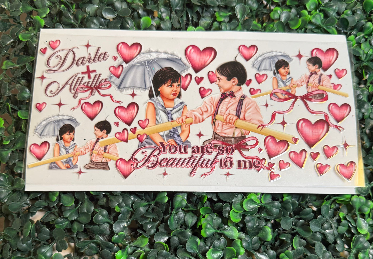 Rascals Darla pink hearts