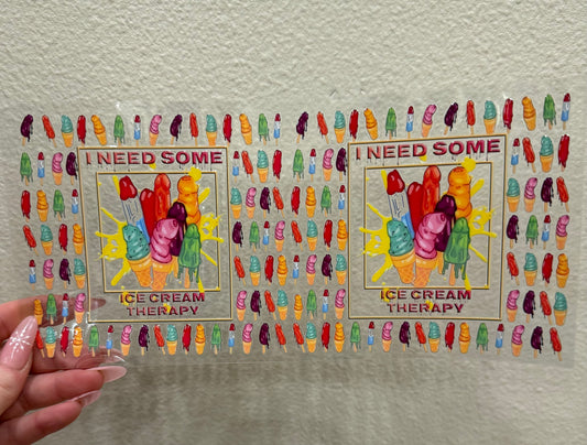 Richard ice cream therapy