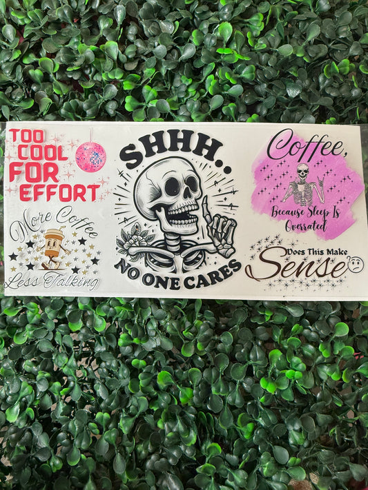 Shhh no one cares wrap