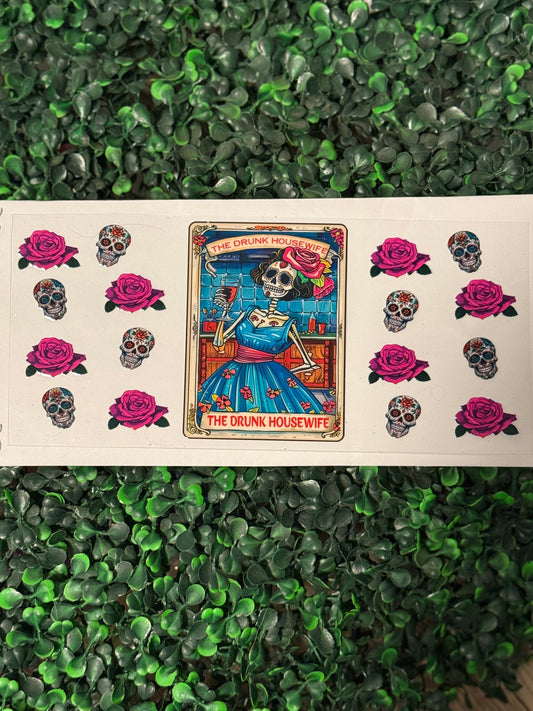 The drunk housewife tarot wrap