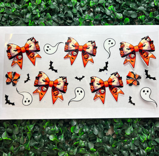 Cutest Halloween bows wrap