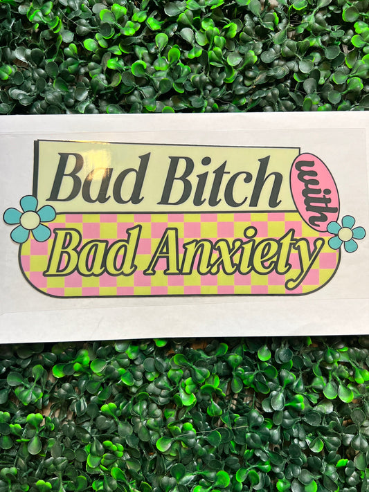 Bad bitch bad anxiety wrap