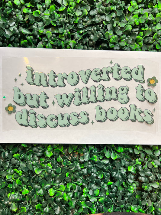 Introverted books wrap