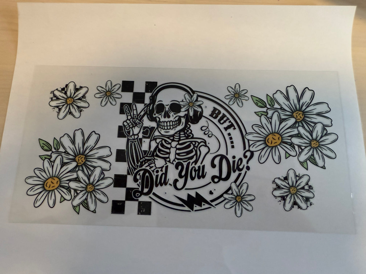 But did you die skeleton