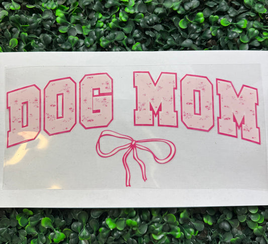 Dog Mom Bow wrap