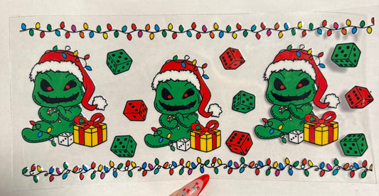 Nightmare Christmas Oogie baby wrap