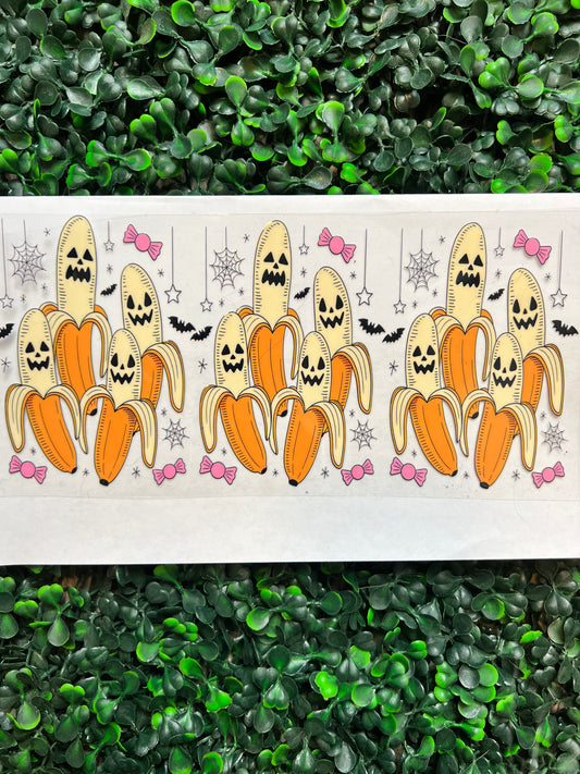 Halloween Bananas wrap