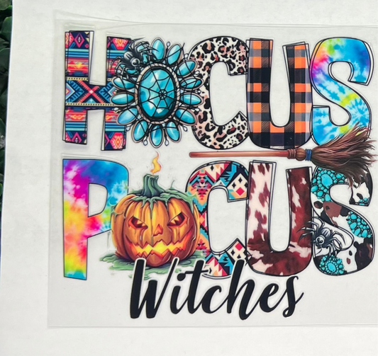 Hocus pocus witches decal