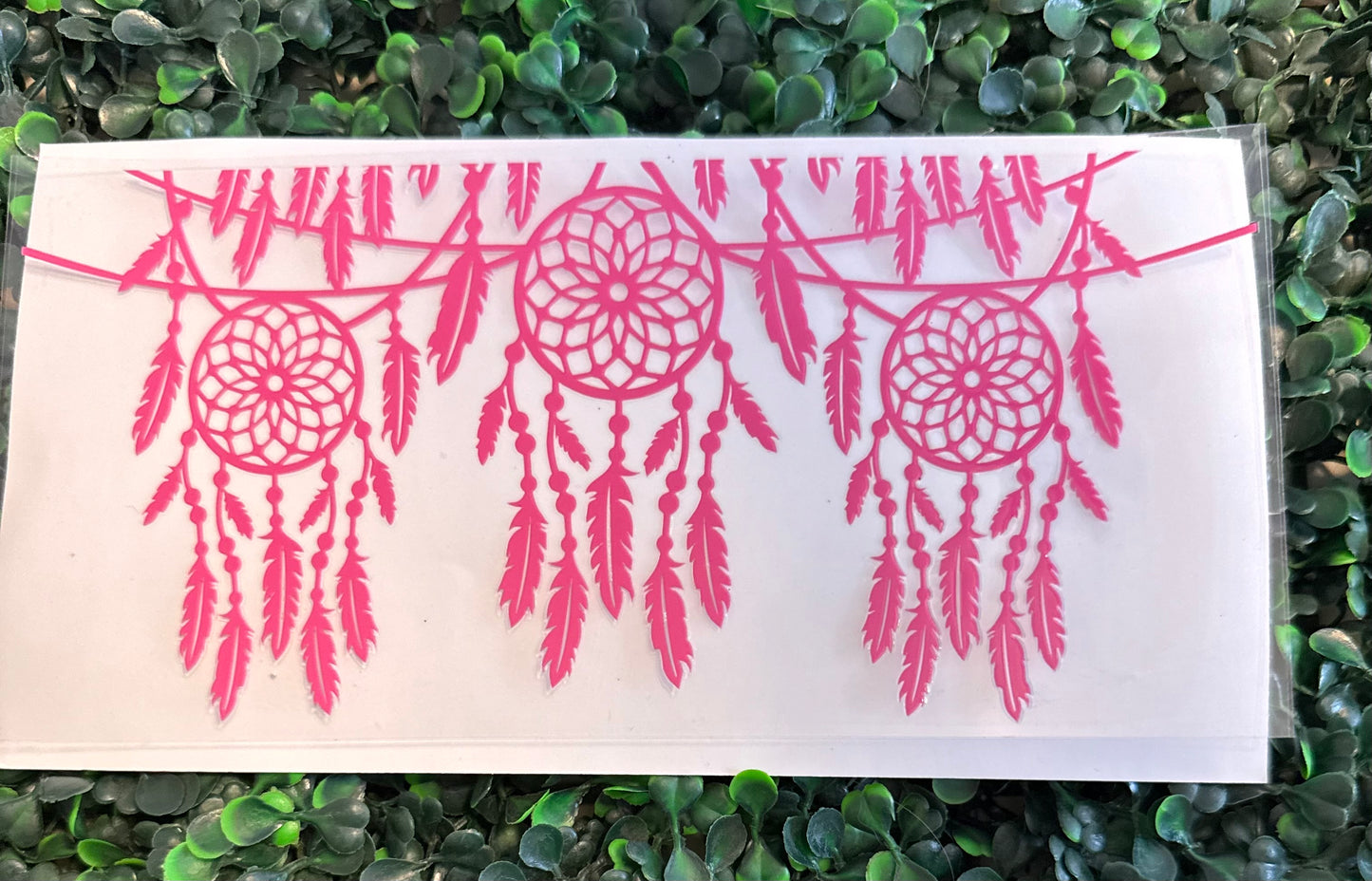 Pink dream catcher