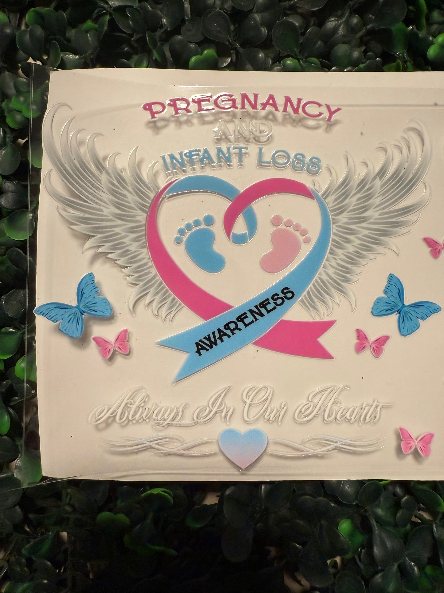 Pregnancy and infant loss awareness HALF