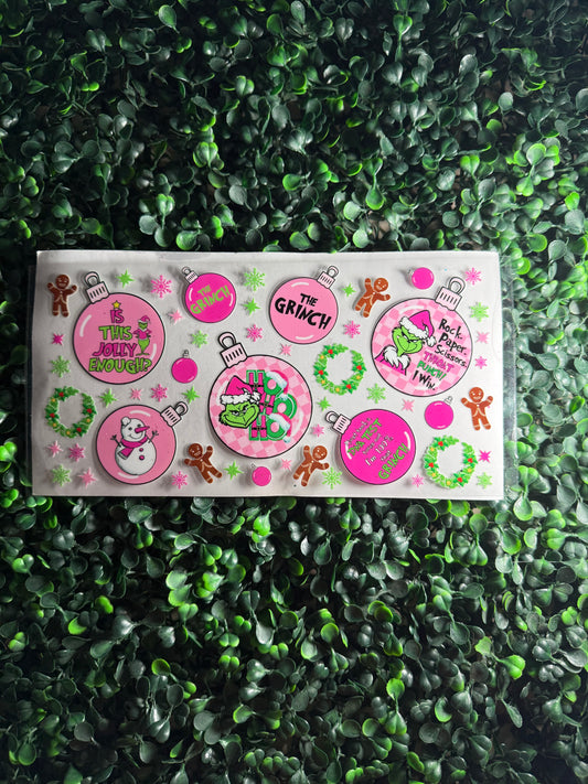 Rock paper scissors throat punch the grin pink