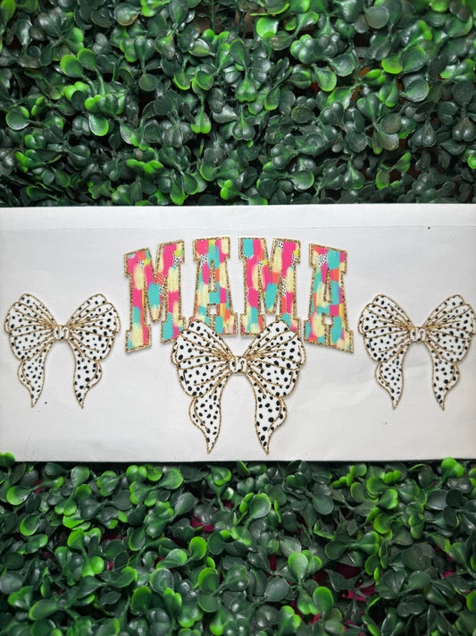 Mama bow coquette Decal