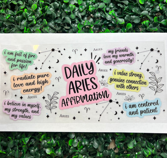 Aries affirmation wrap
