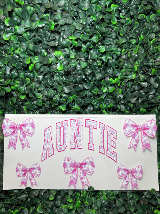 Auntie bows coquette wrap