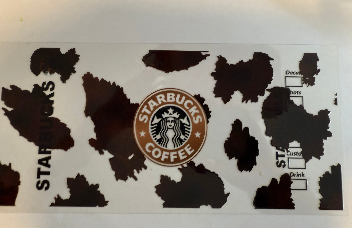 Cow print Starbuc