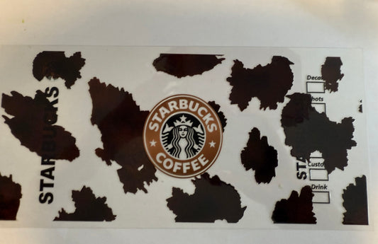 Cow print Starbuc
