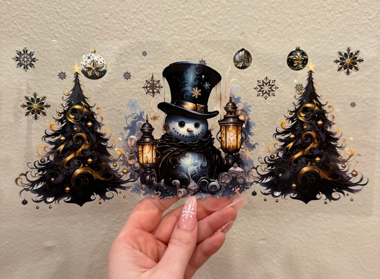 Snowman Christmas tree